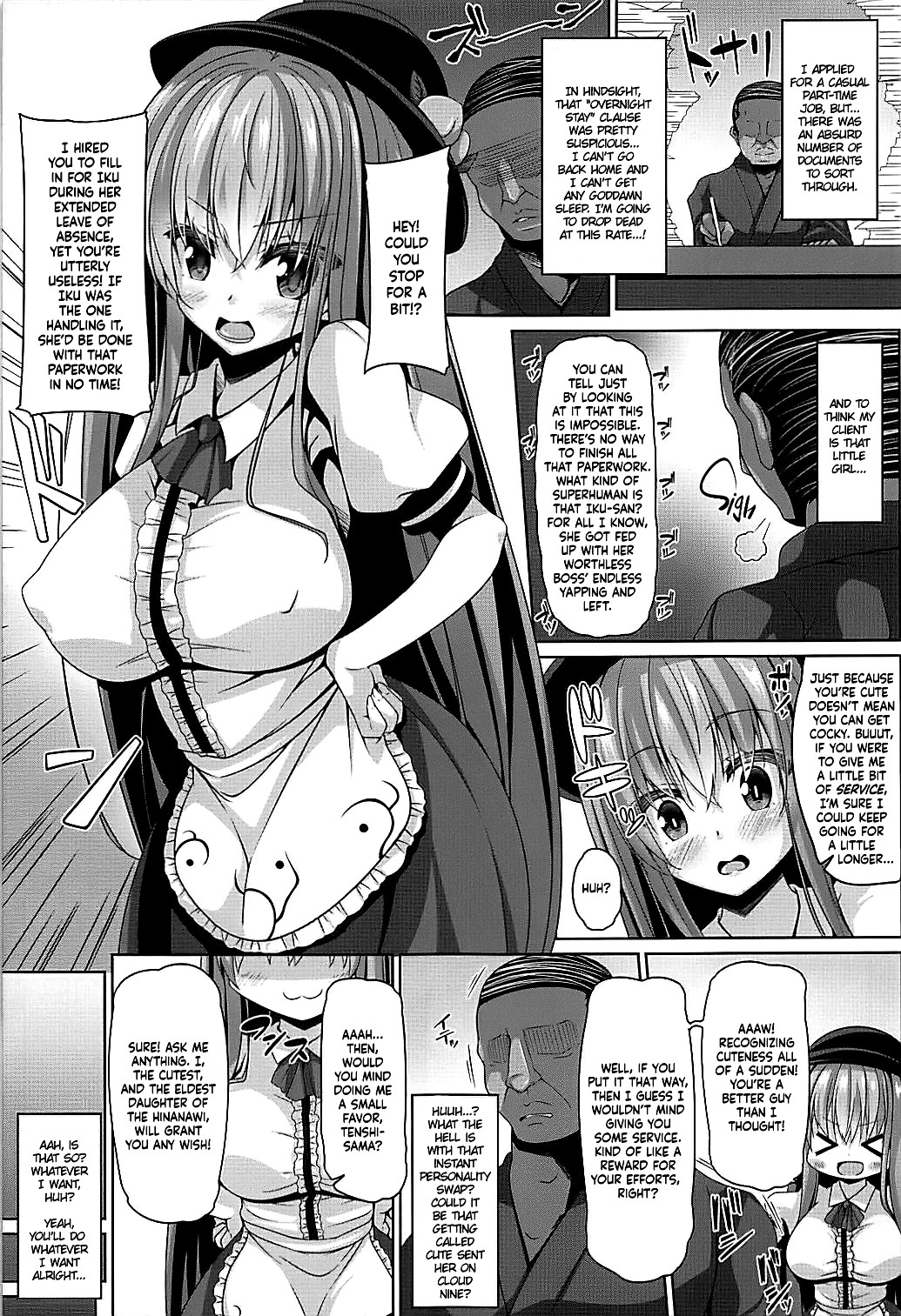 Hentai Manga Comic-Tenshi-sama Is So Easy and Cute-Read-4